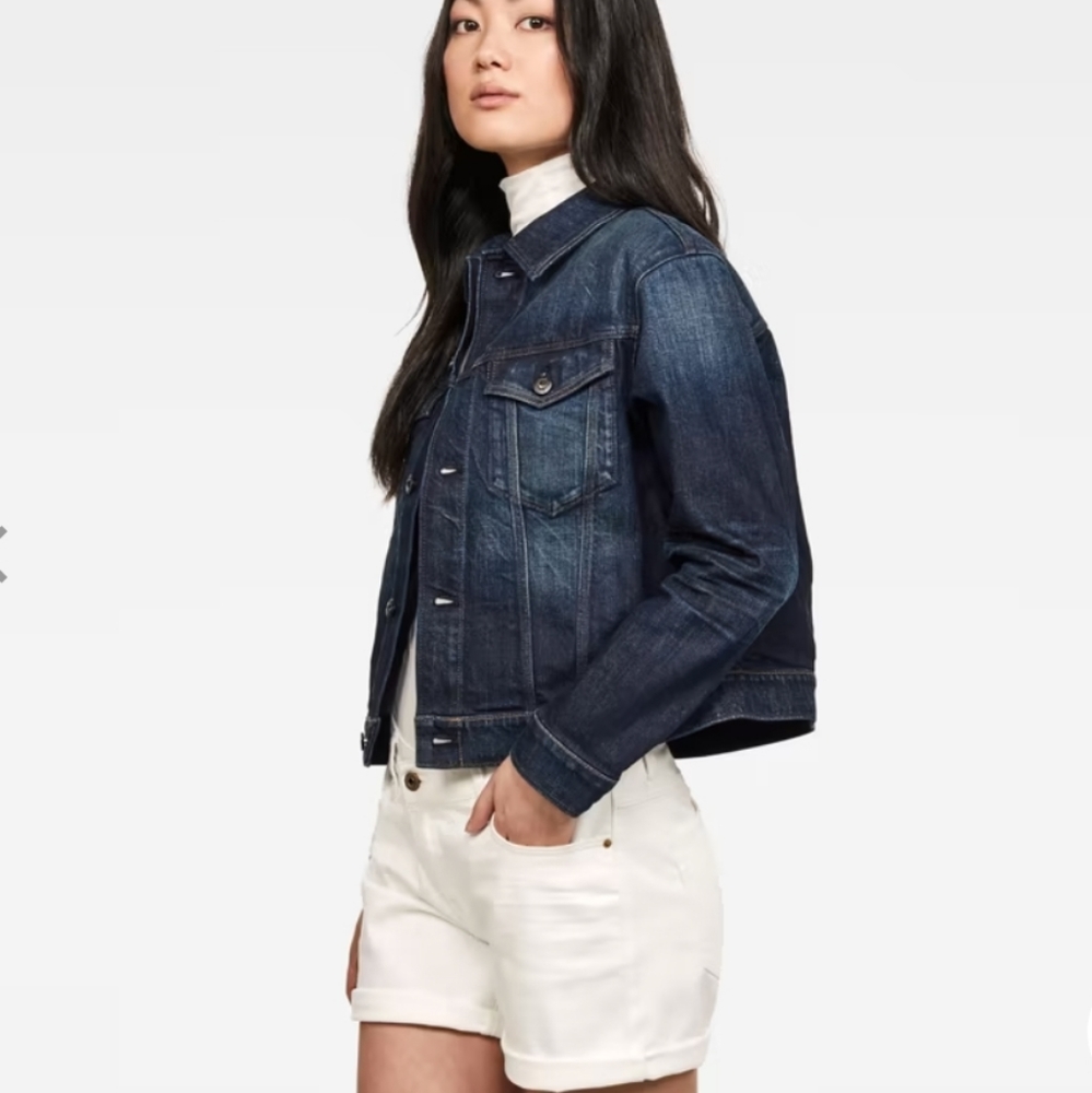 NWT G-Star Raw D-Staq Deconstructed Denim Jacket - Picture 2 of 16